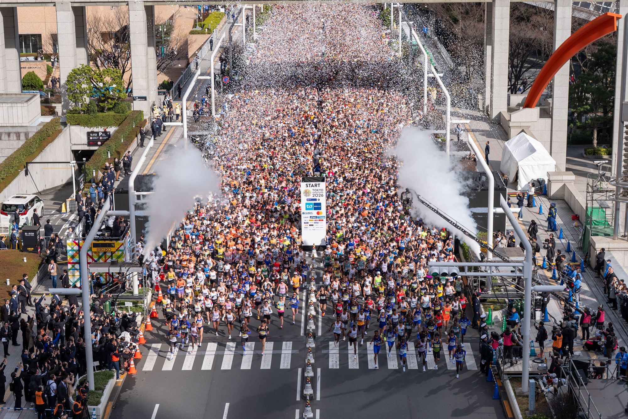 東京マラソンのスタート
